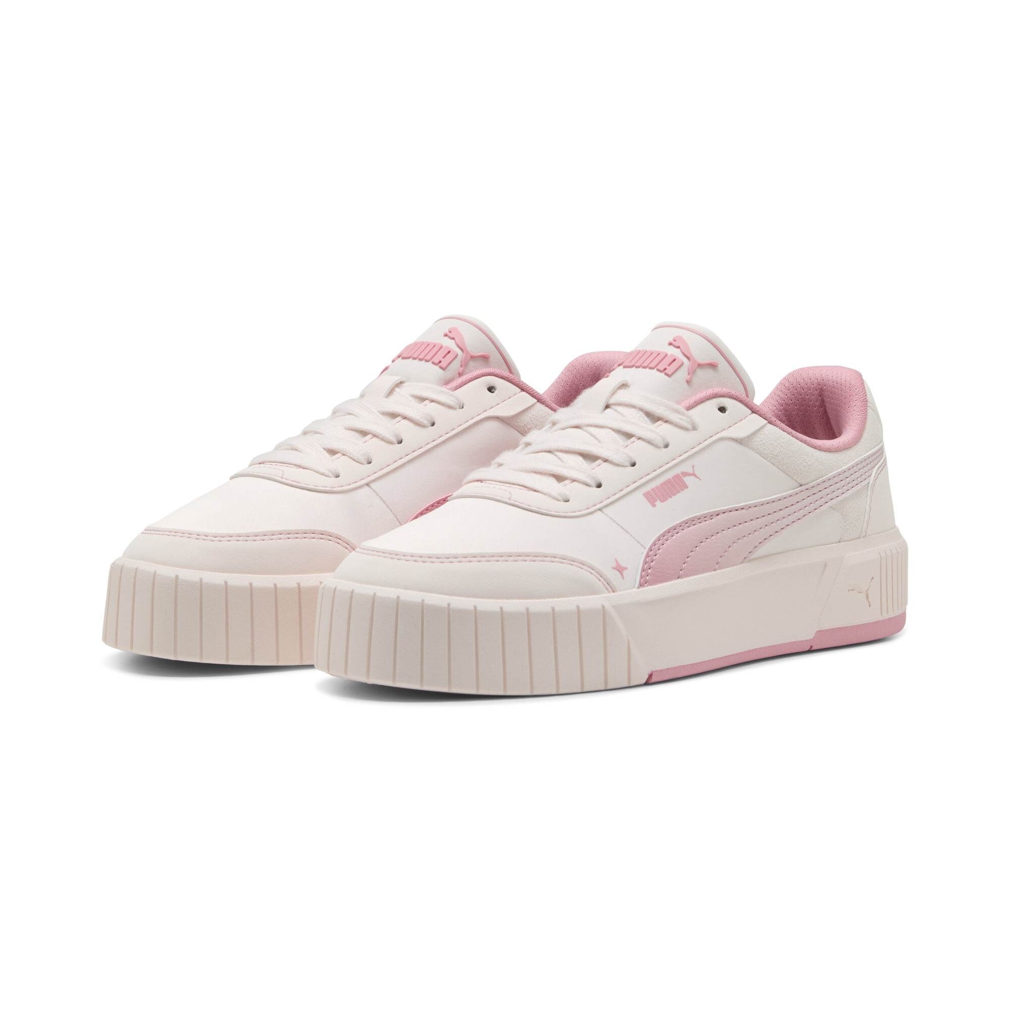 PUMA Carina Mia Satin Princess sneakers voor Dames, Roze, Maat 36 thumbnail 6