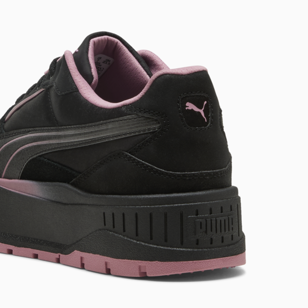 Karmen II Idol Satin Princess Sneakers Women, PUMA Black-Poised Pink, large-ZAF