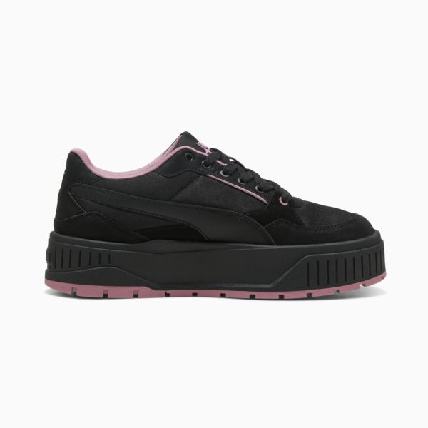 Karmen II Idol Satin Princess Sneakers Women, PUMA Black-Poised Pink, large-ZAF