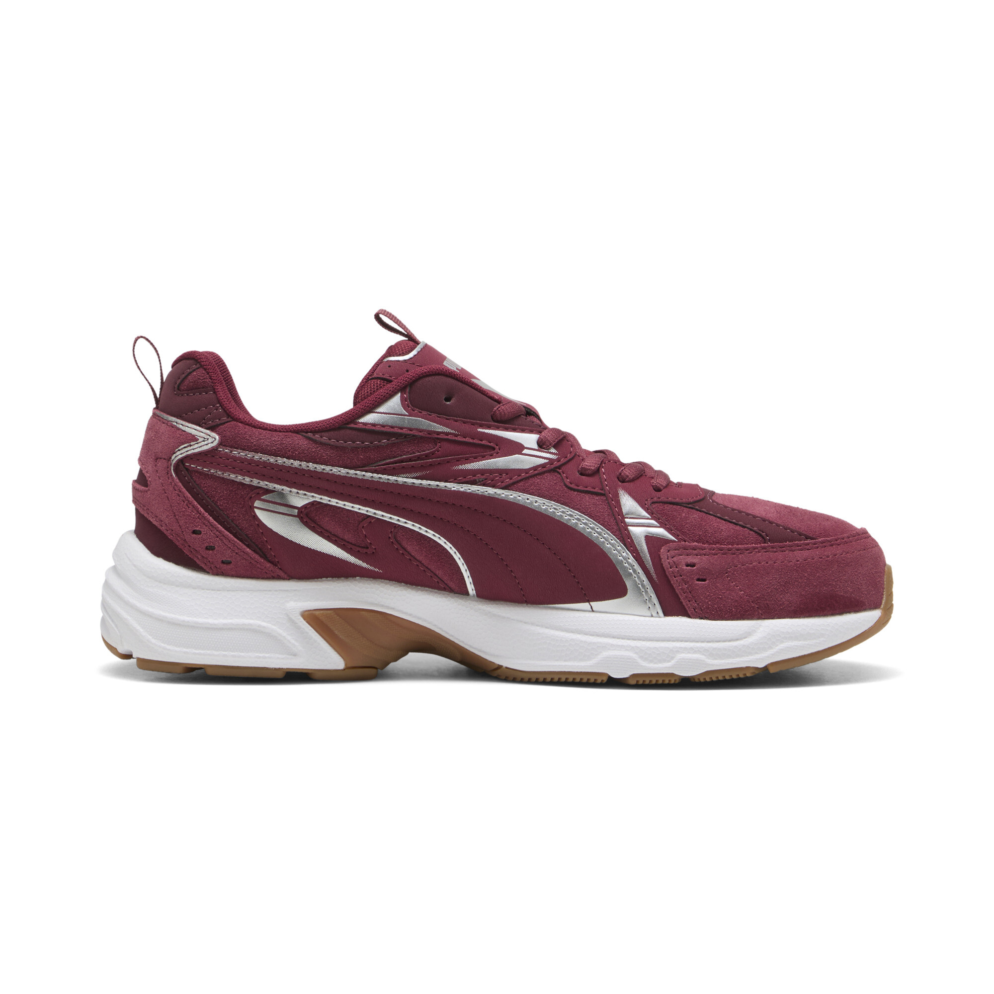 PUMA Milenio Tech sneakers uniseks, Rood/Zilver, Maat 47 thumbnail 3