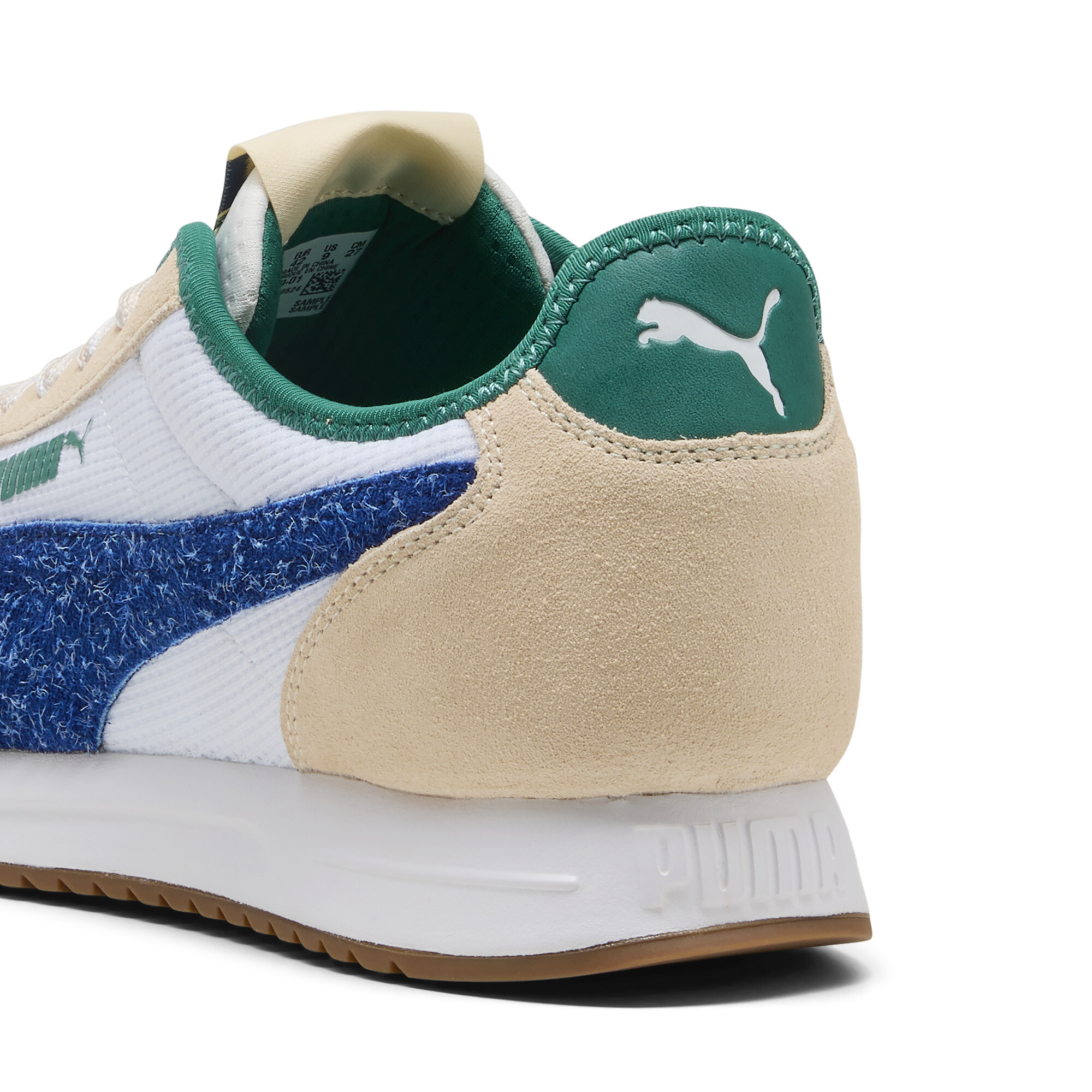 PUMA R78 Lightwind Retro Run uniseks sneakers, Blauw/Wit, Maat 37,5 thumbnail 5