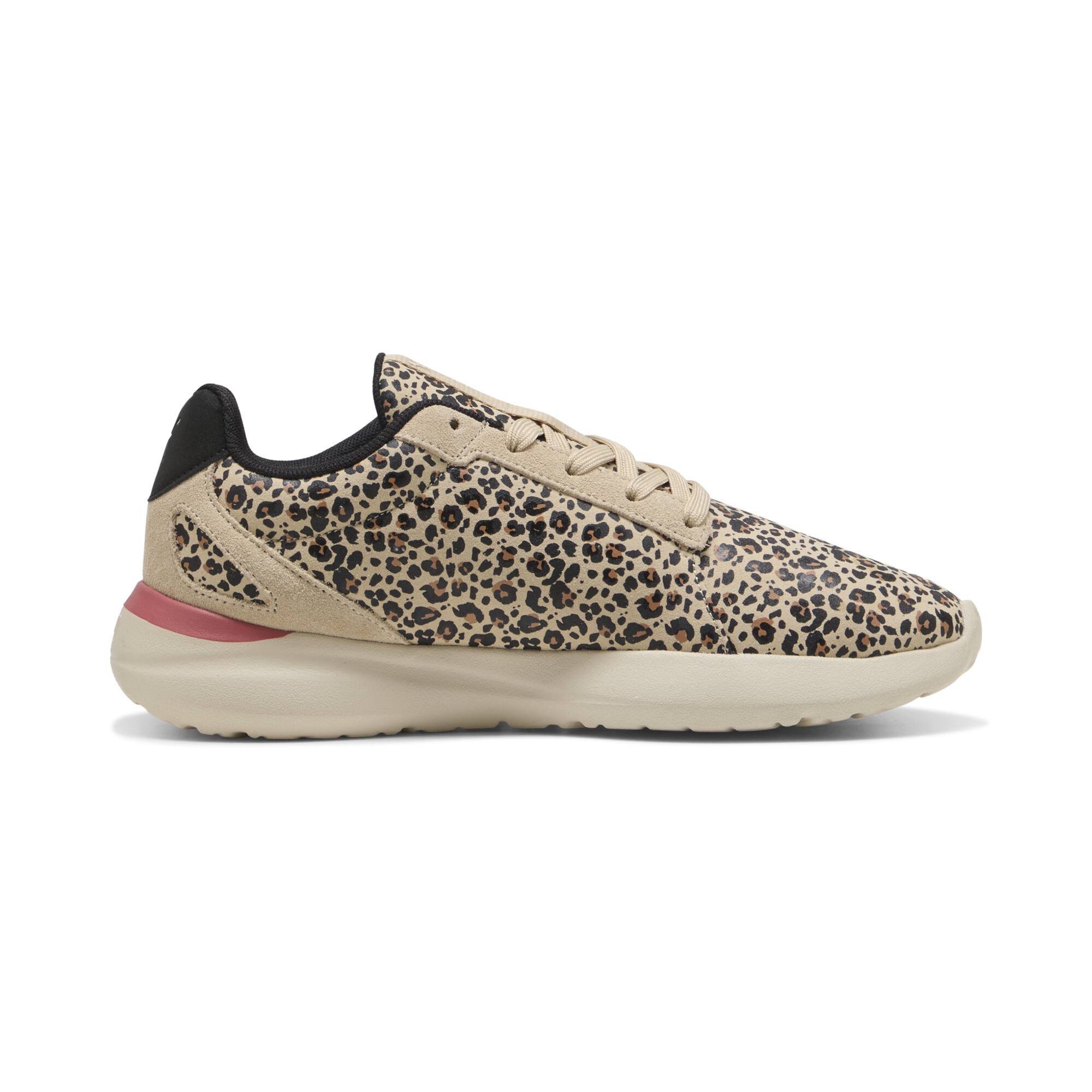 PUMA Softride Cosmic Animal Flair voor Dames, Roze/Zwart/Bruin, Maat 39 thumbnail 3