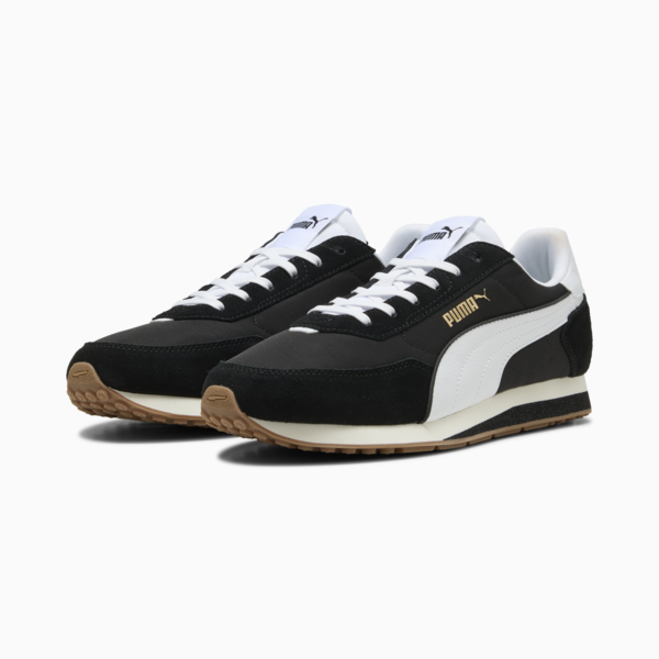 St Miler Sneakers Unisex, PUMA Black-PUMA White-Gum, large-ZAF