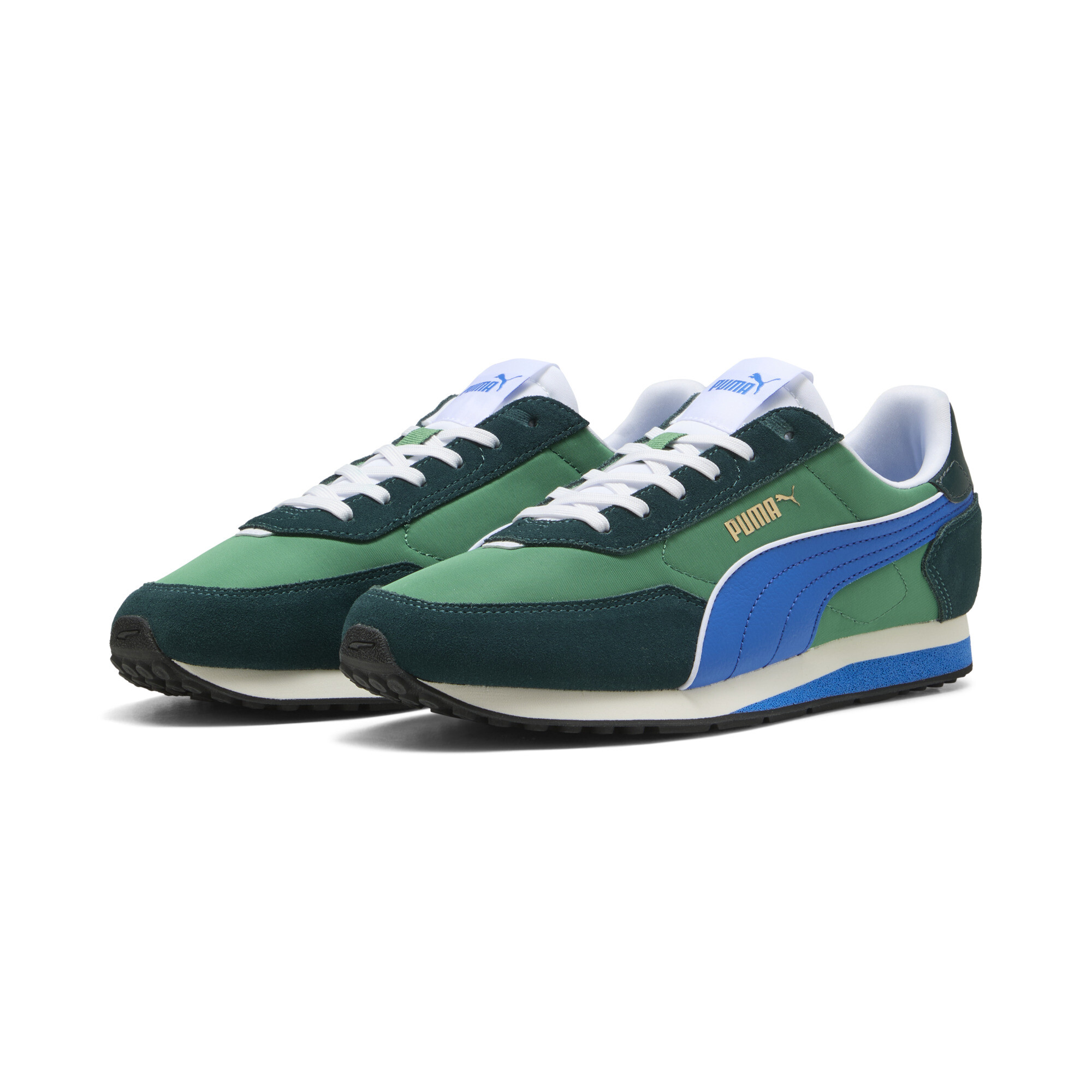 PUMA St Miler sneakers, Blauw/Groen, Maat 40 thumbnail 6