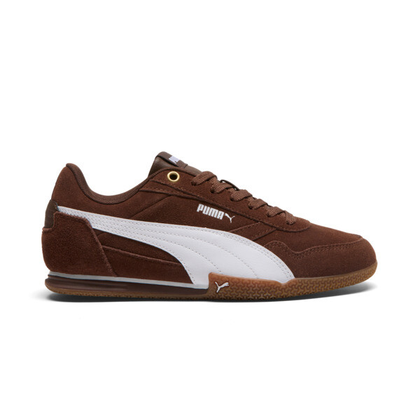 Zapatillas PUMA Bella Donna Gamuza para Mujer En Chestnut Marrón/Blanco/Dorado