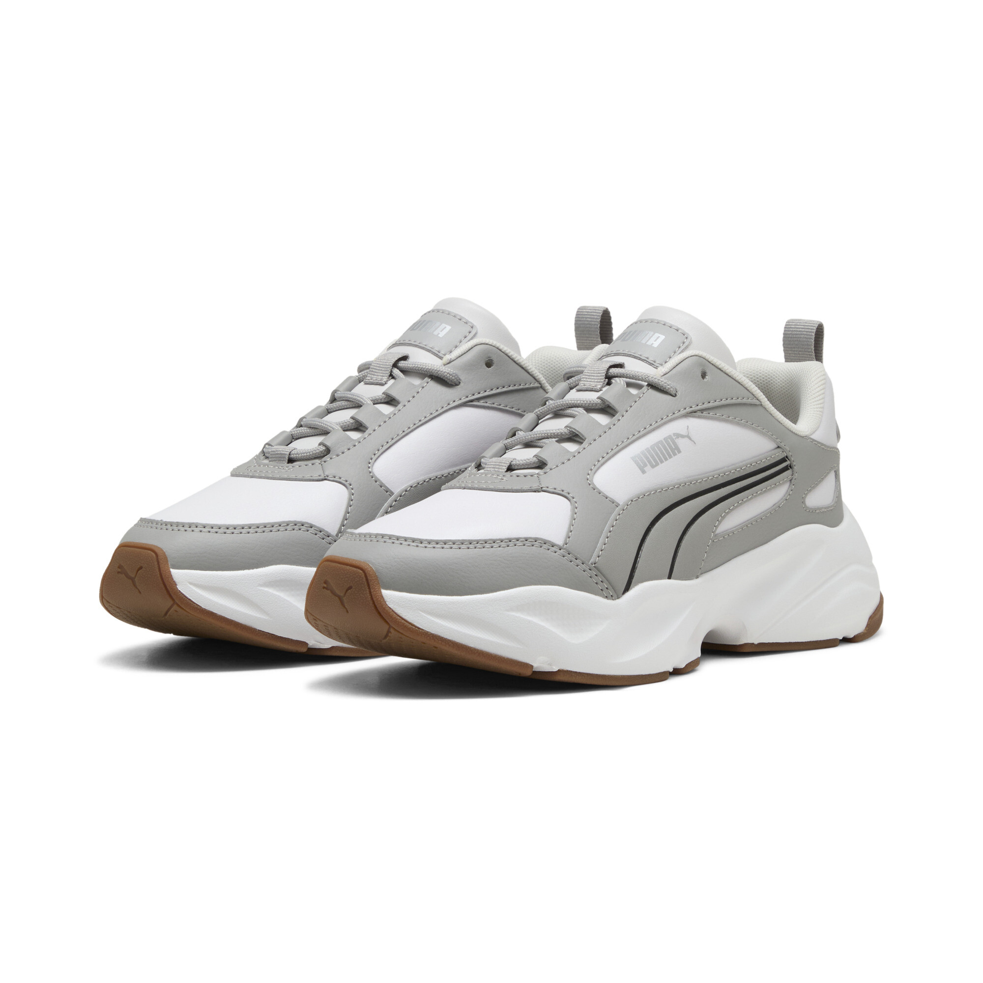 PUMA Cassia 2.0 sneakers voor Dames, Grijs/Wit, Maat 38 thumbnail 6
