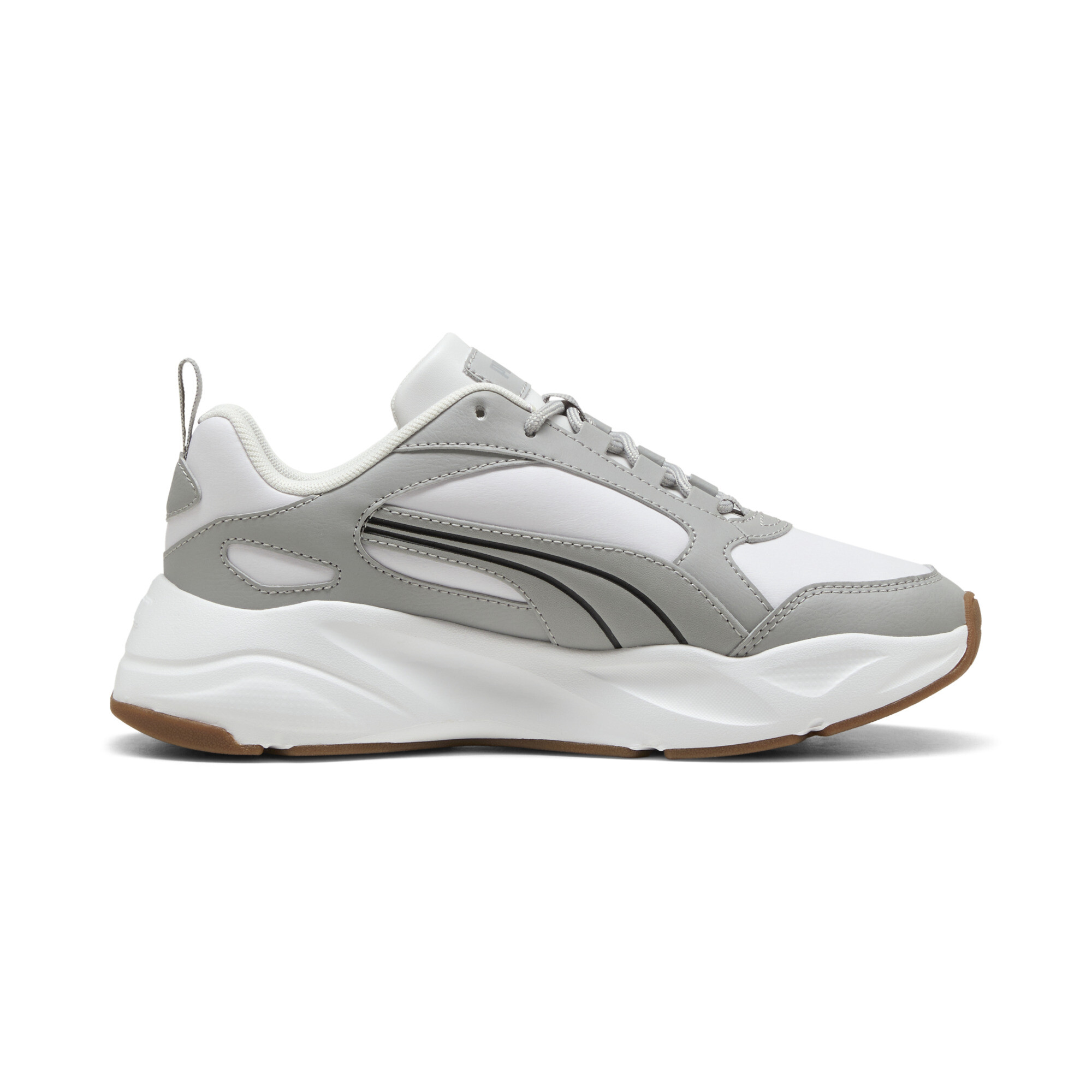 PUMA Cassia 2.0 sneakers voor Dames, Grijs/Wit, Maat 38 thumbnail 3