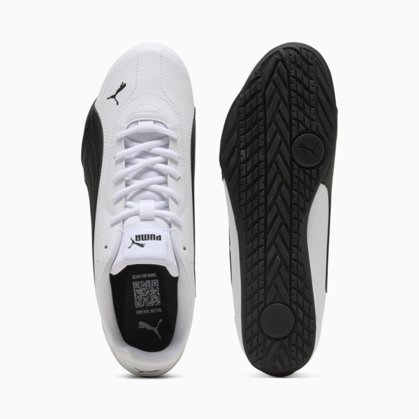 Catch Sneakers Unisex, PUMA White-PUMA Black, large-ZAF