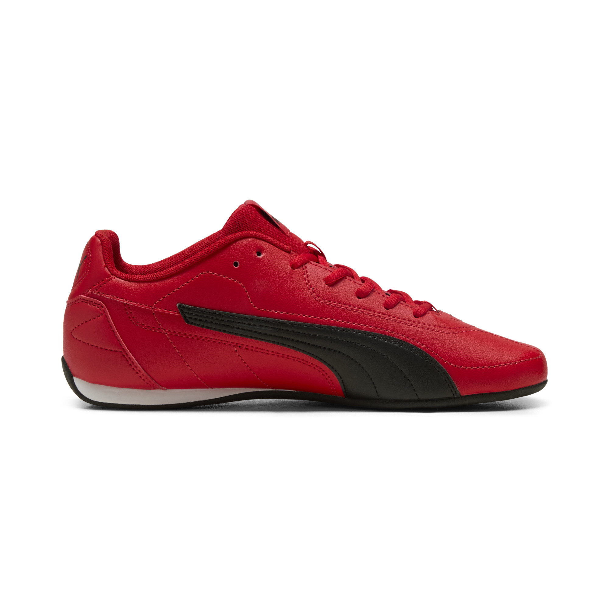 PUMA Meza sneakers uniseks, Zwart/Rood, Maat 37,5 thumbnail 3