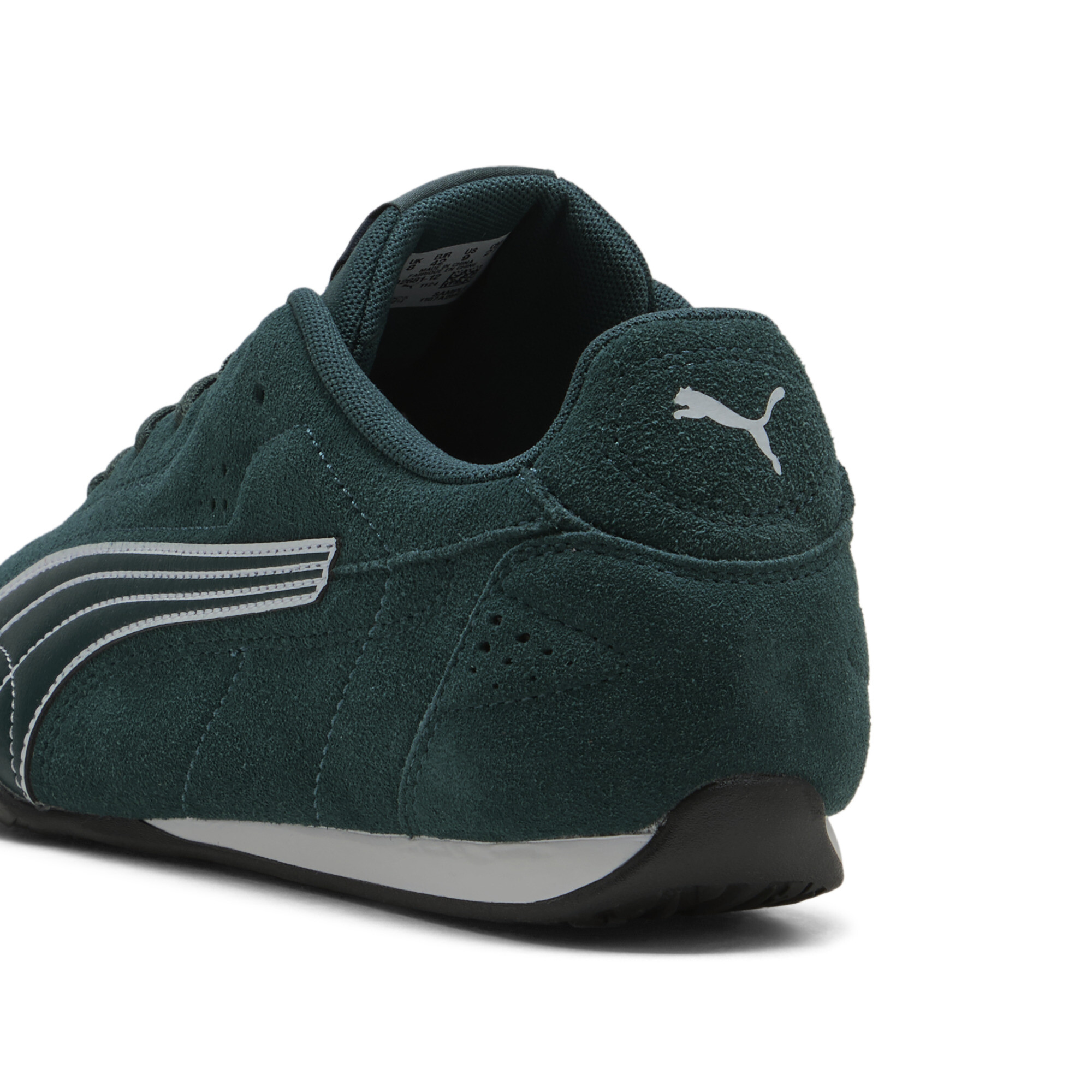 PUMA Catch sneakers, Groen/Zwart/Wit, Maat 46 thumbnail 5