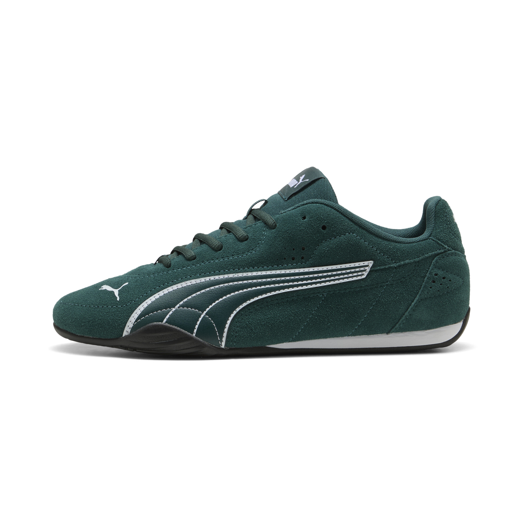 PUMA Catch sneakers, Groen/Zwart/Wit, Maat 46