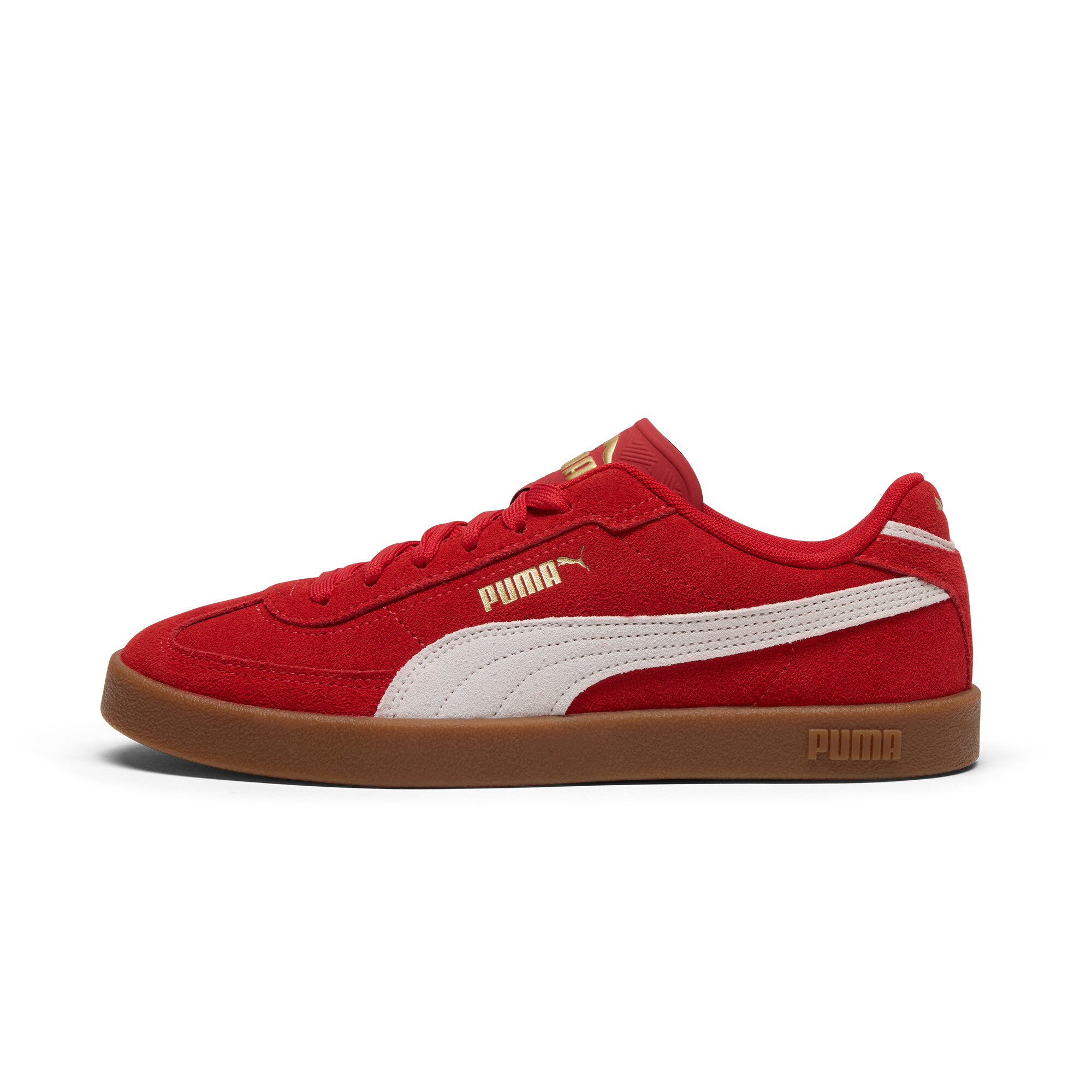 Puma Club Ii Era Suede Women's Sneakers In Red