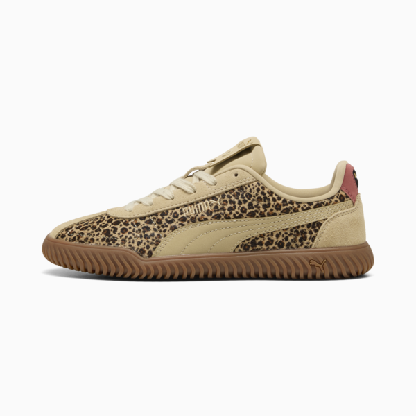 Tenis Puma Club Kayzer Animal Flair para mujer, Toasted Almond-PUMA Black-PUMA Gold, large-MEX