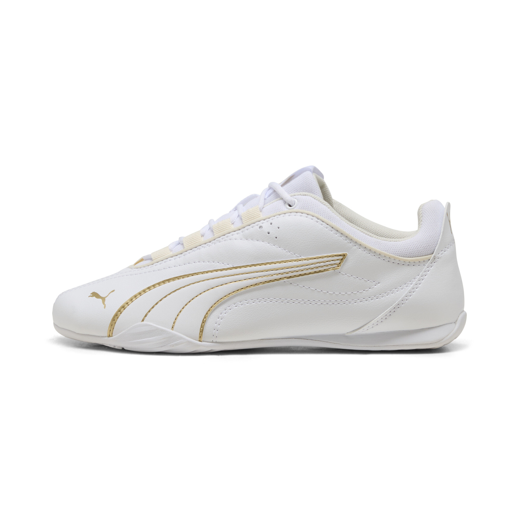 PUMA Catch Soleil Sneakers Women in White/Gold - 402744_02