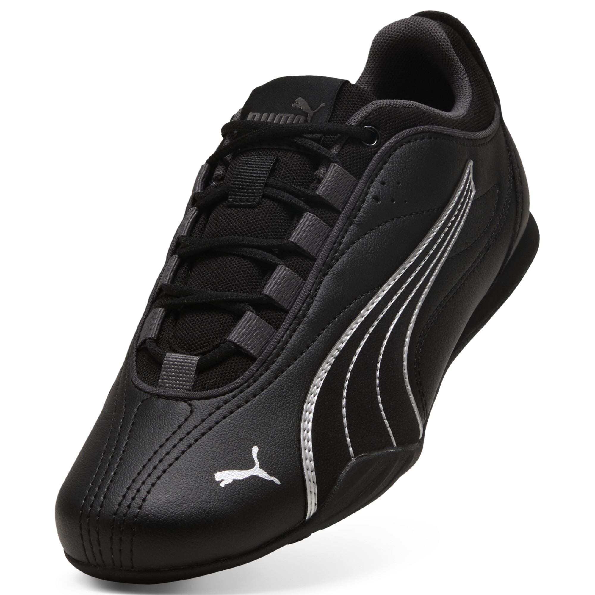 PUMA Catch Soleil sneakers voor Dames, Zwart/Zilver, Maat 41 thumbnail 2