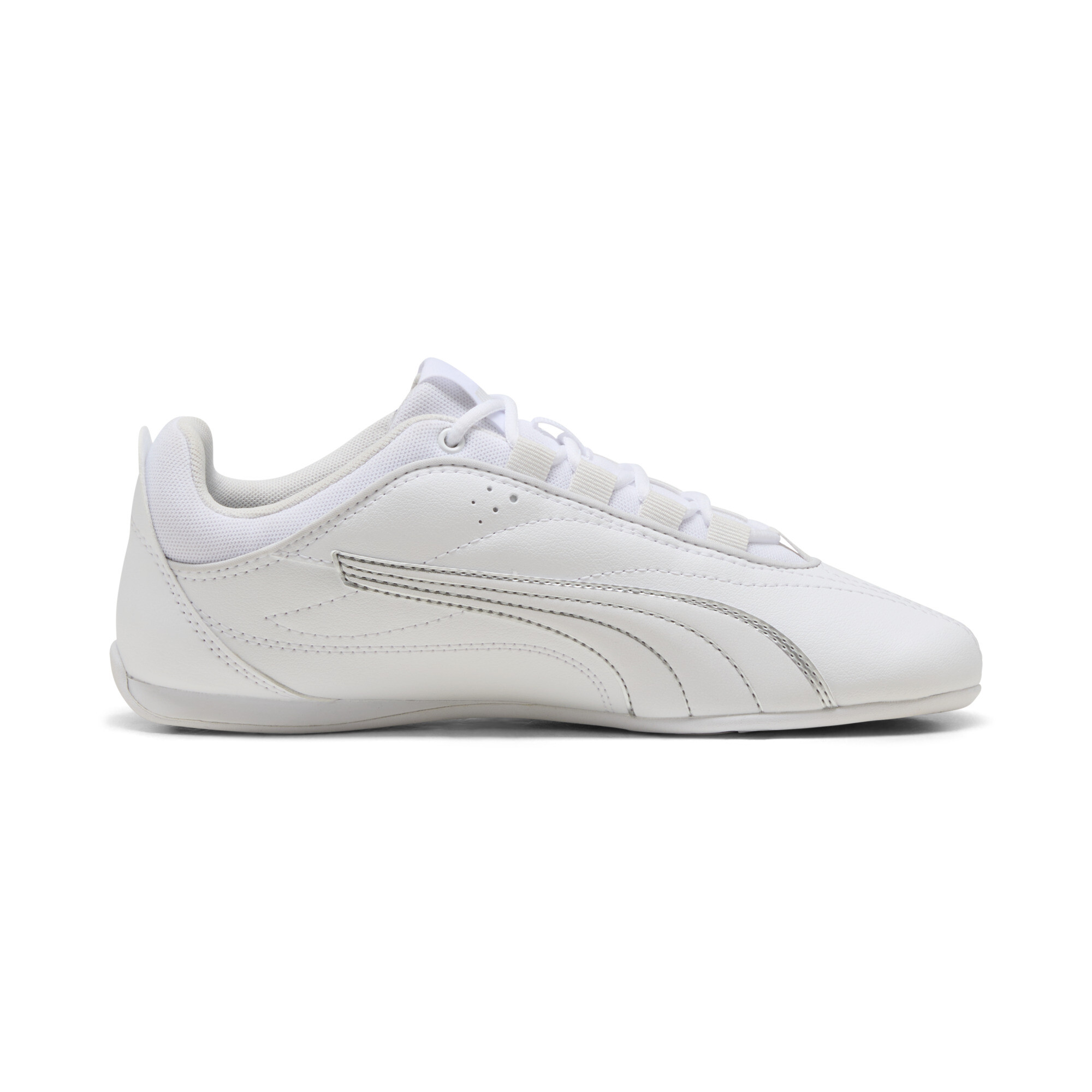 PUMA Catch Soleil sneakers voor Dames, Grijs/Wit/Zilver, Maat 37,5 thumbnail 3