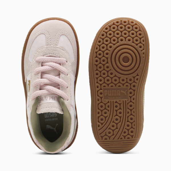 Bowtique Palermo Sneakers Toddler, Jasmine Flower-Lux Army, large-ZAF