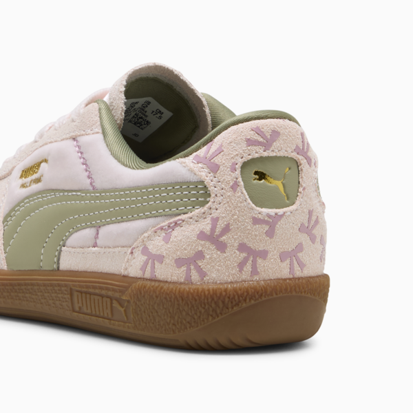 Bowtique Palermo Sneakers Kids, Jasmine Flower-Lux Army, large-ZAF
