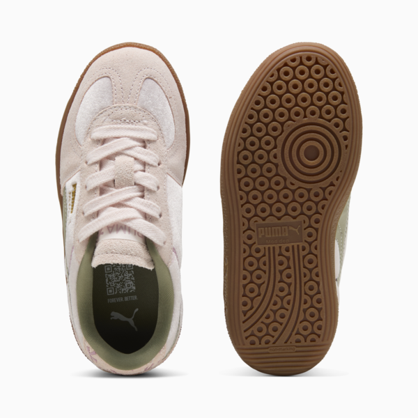 Bowtique Palermo Sneakers Kids, Jasmine Flower-Lux Army, large-ZAF