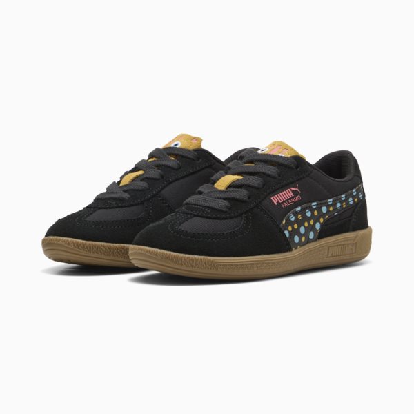 Palermo Moody Cat Sneakers Kids, PUMA Black-Archive Gold, large-ZAF