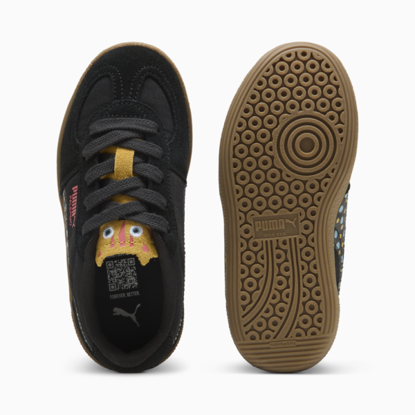 Palermo Moody Cat Sneakers Kids, PUMA Black-Archive Gold, large-ZAF