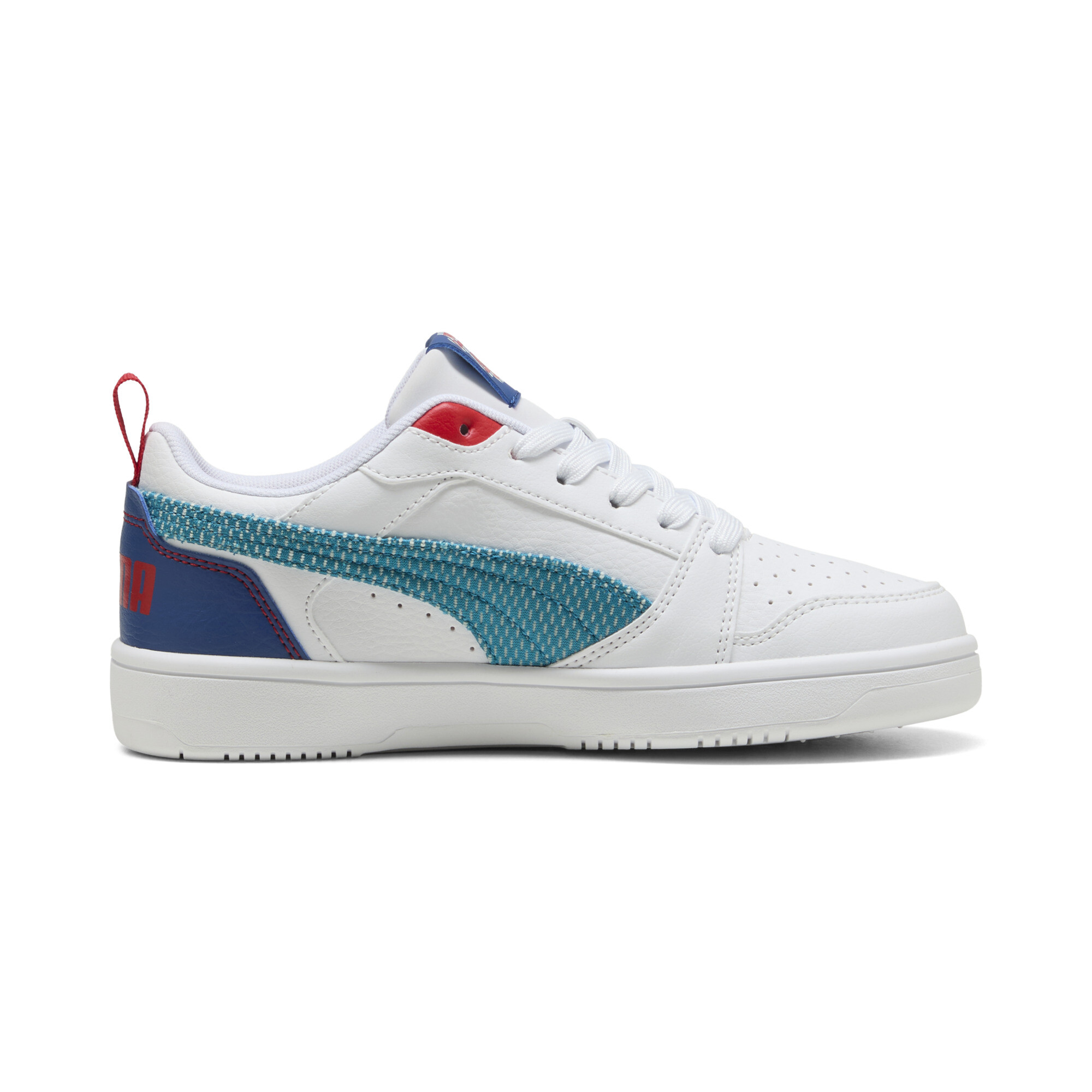 PUMA Rebound V6 Low Run Fun sneakers, Blauw/Wit, Maat 38,5 thumbnail 3