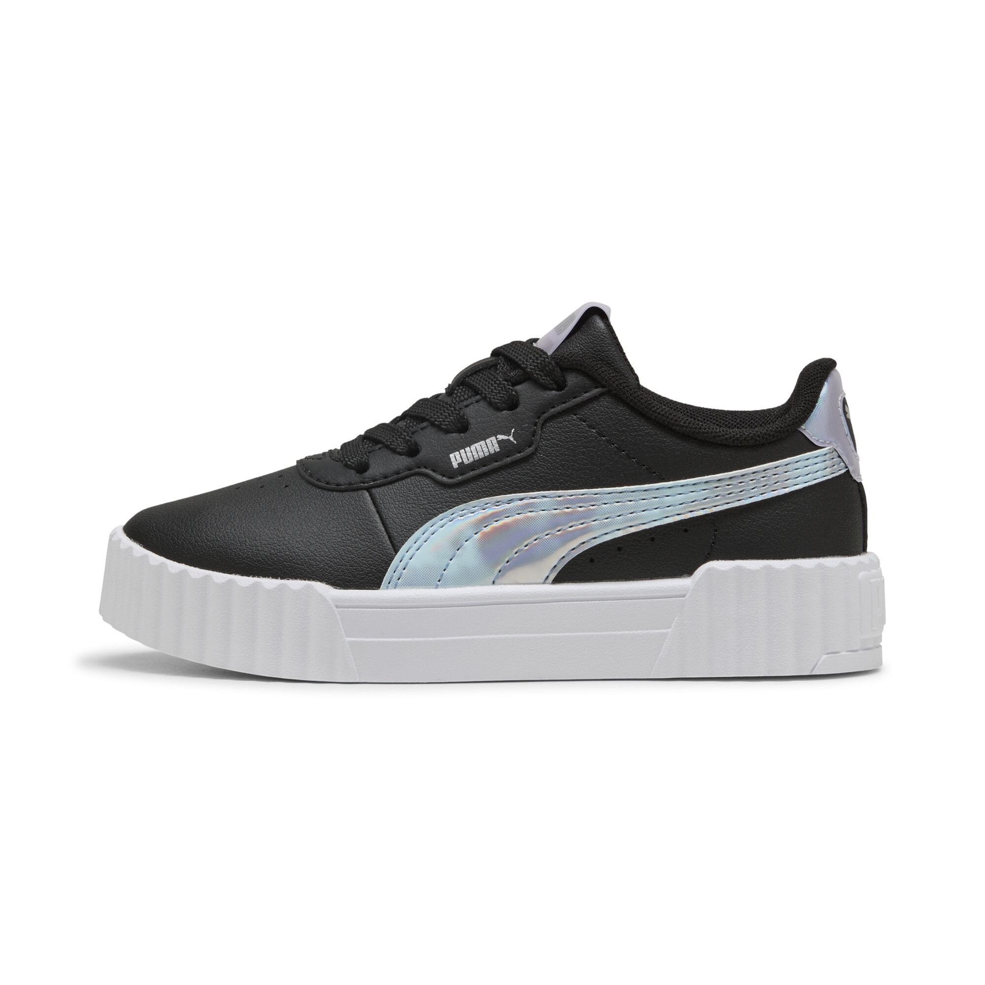 Puma Carina 3.0 Space Belle Sneakers Kinder Schuhe | Black/Cool Blue | Größe: 32.5
