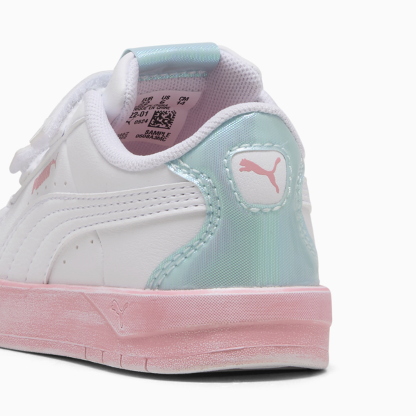 Jada Classic Space Belle Sneakers Toddlers, PUMA White-Sea Glass-Pinkscape, large-MEX