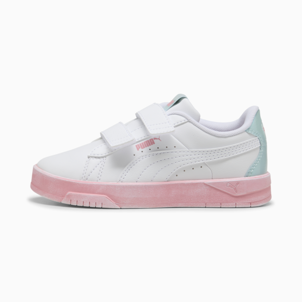 Jada Classic Space Belle Sneakers Kids, PUMA White-Sea Glass-Pinkscape, large-MEX