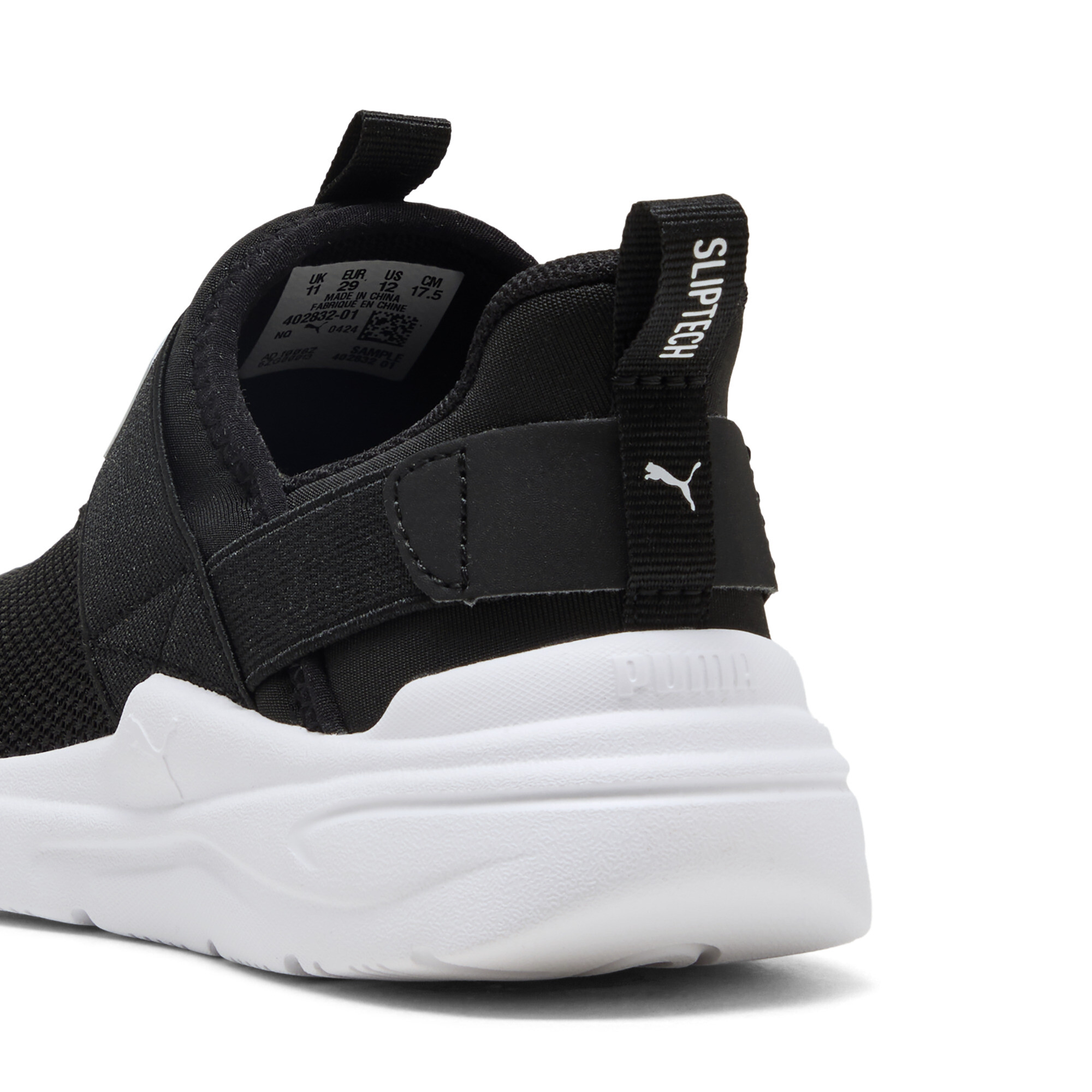 PUMA Soft WiRood 2 SLIPTECHâ¢ sneakers, Zwart/Wit, Maat 34,5 thumbnail 5