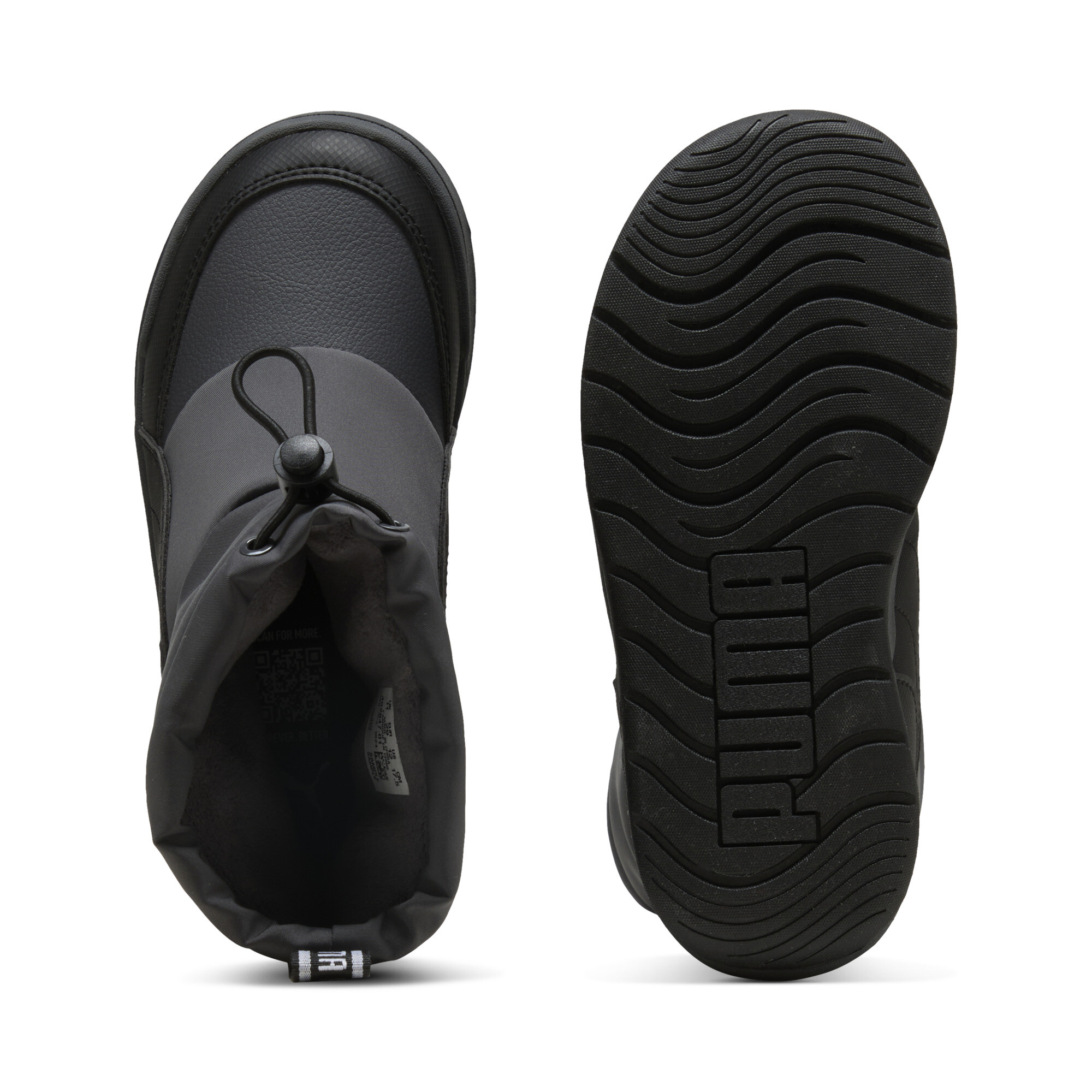 PUMA Multiflex 2 hoge sneakers, Zwart/Grijs/Wit, Maat 34 thumbnail 4