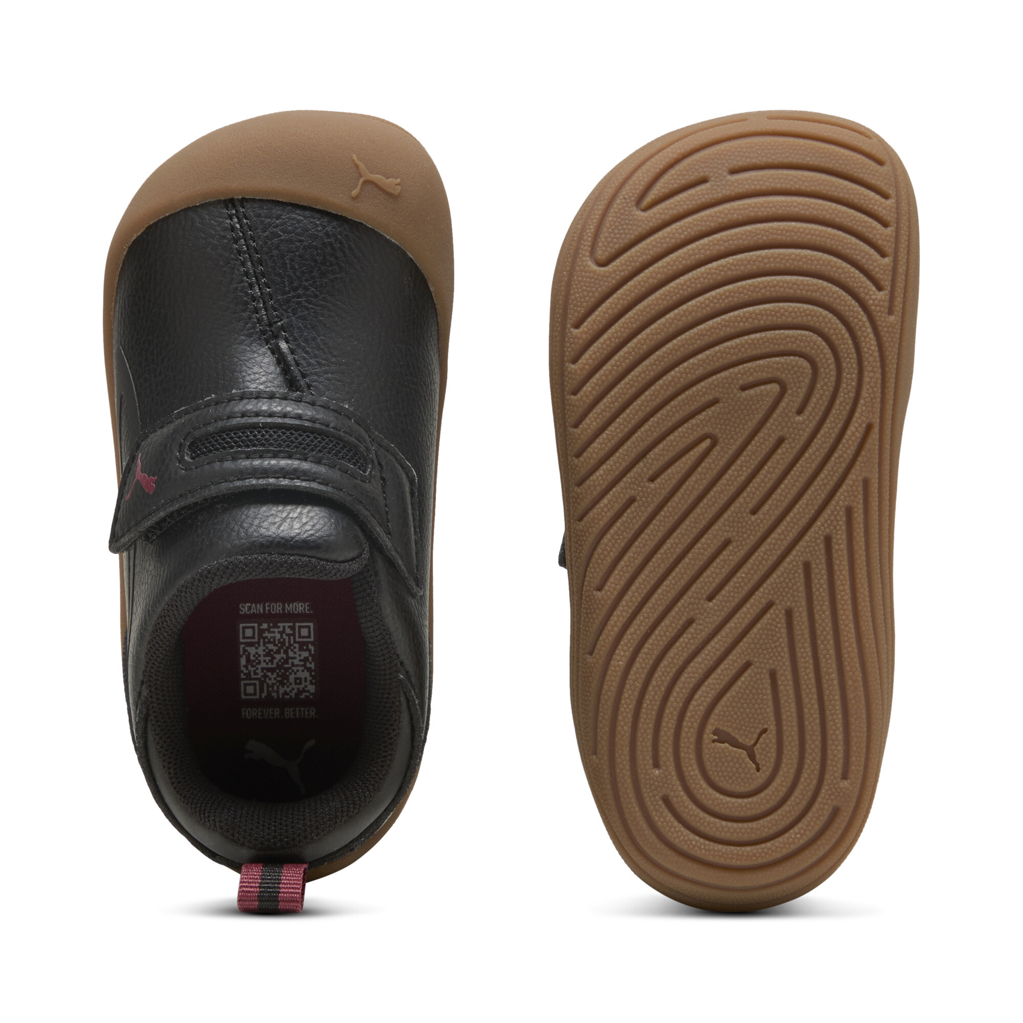 PUMA Kitten sneakers, Zwart/Rood, Maat 20 thumbnail 5