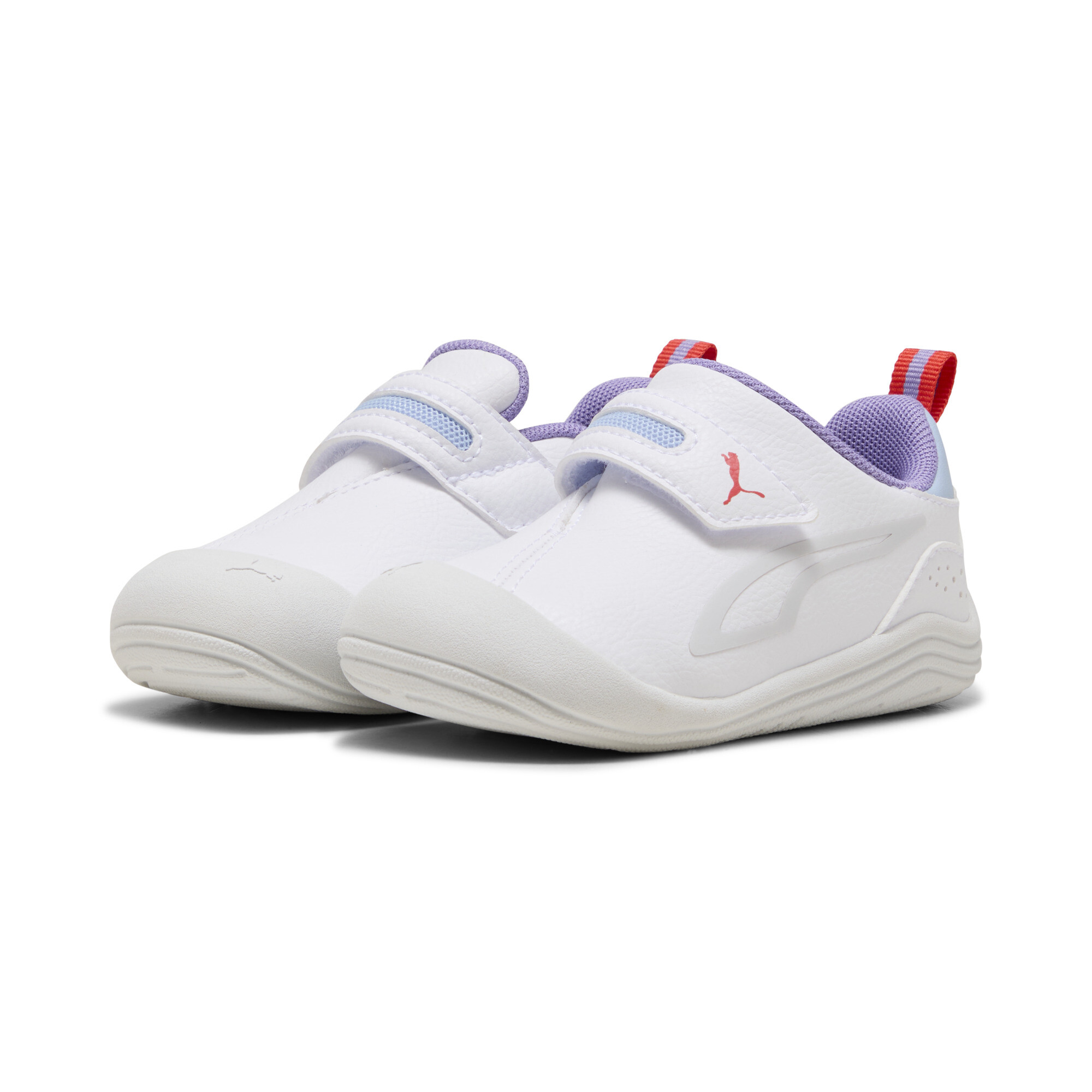 PUMA Kitten sneakers, Rood/Wit/Zilver, Maat 20 thumbnail 7