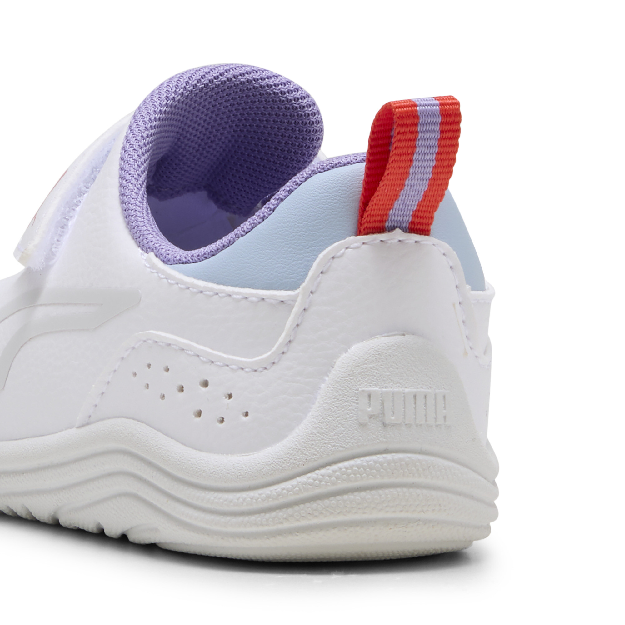 PUMA Kitten sneakers, Rood/Wit/Zilver, Maat 20 thumbnail 6