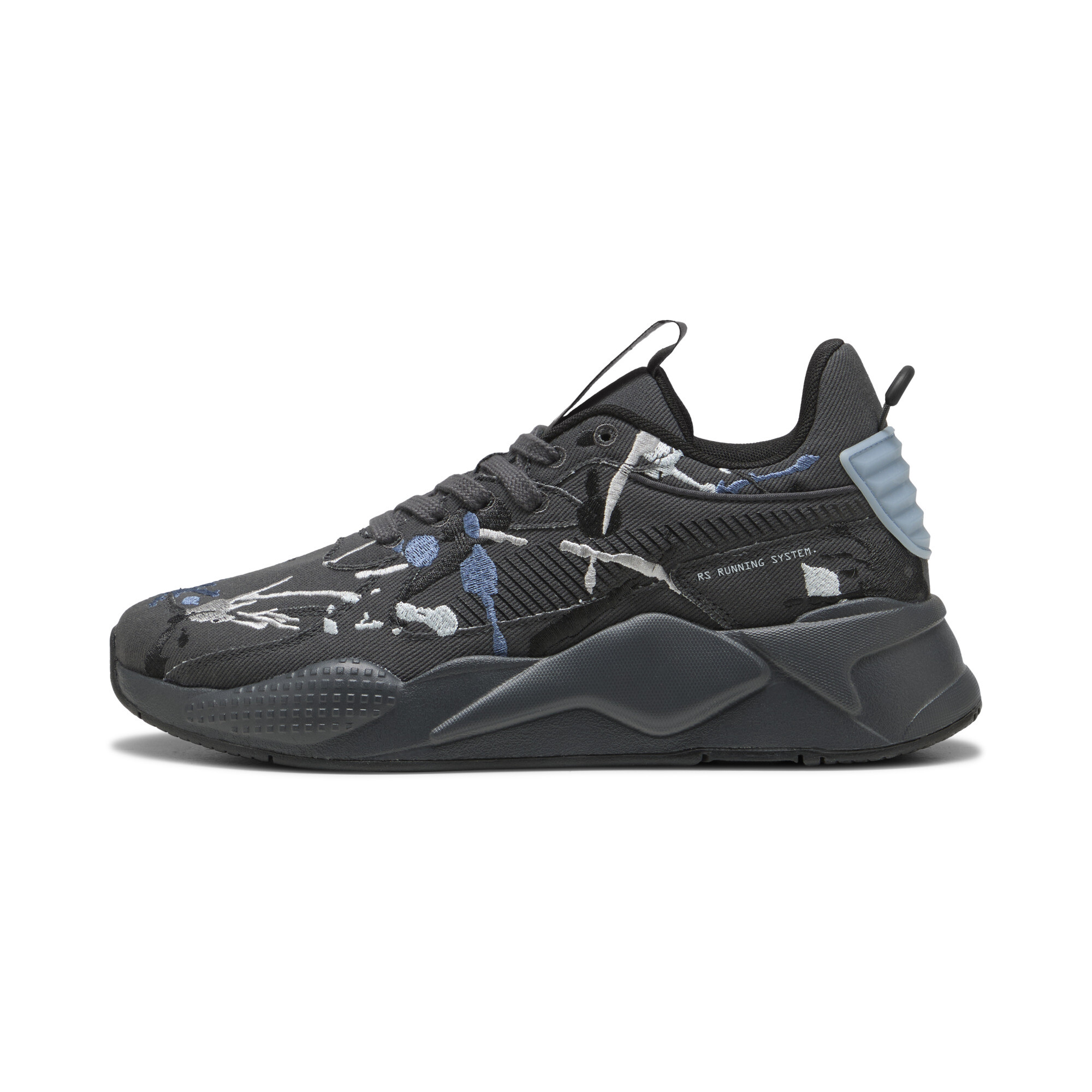 リコ　チャコールグレー　XS Кросівки RS-X Splatters Sneakers Unisex | Колір: Сірий | Gray Echo