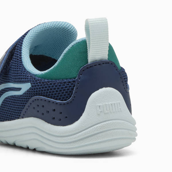 Kitten Mesh V Sneakers Toddlers, Persian Blue-Aqua-Wild Green, large-ZAF