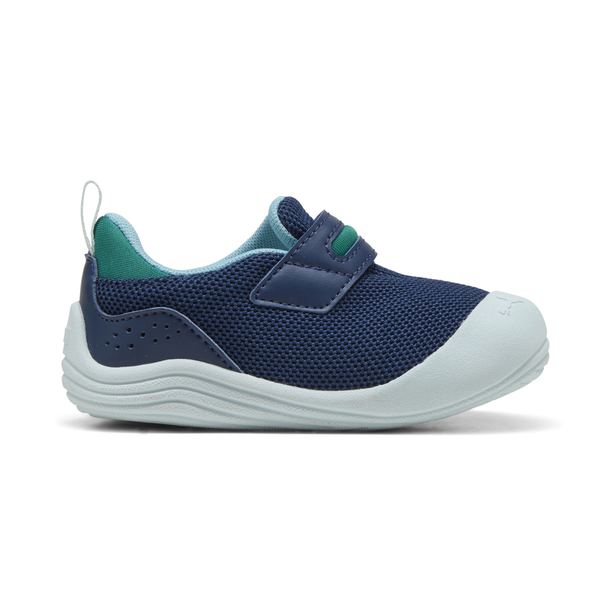PUMA Kitten Mesh V sneakers, Blauw/Groen, Maat 22 thumbnail 4