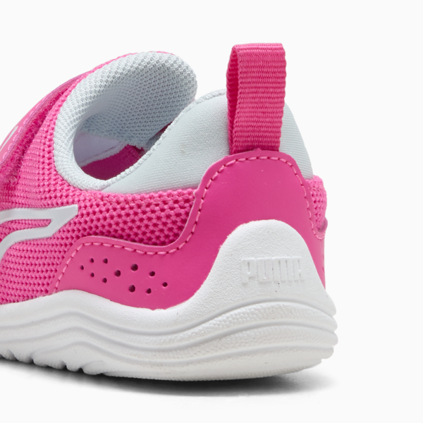 Kitten Mesh V Sneakers Toddlers, Fluro Pink Pes-Sea Glass, large-ZAF