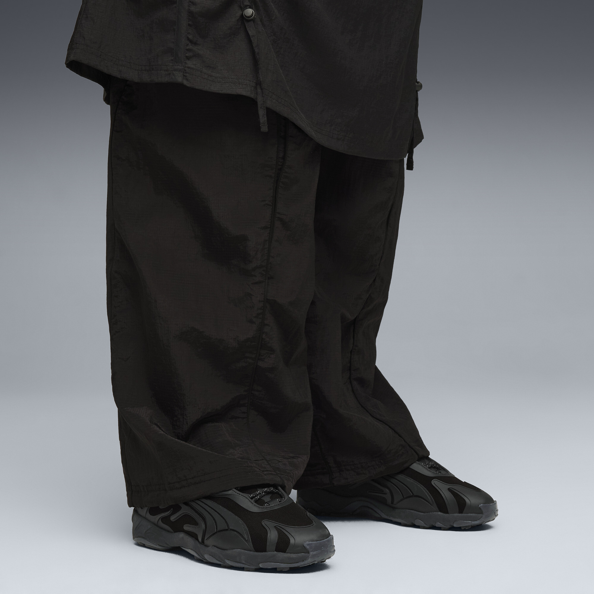 PUMA Inhale Tech Street X uniseks sneakers, Zwart/Zilver, Maat 37,5 thumbnail 8