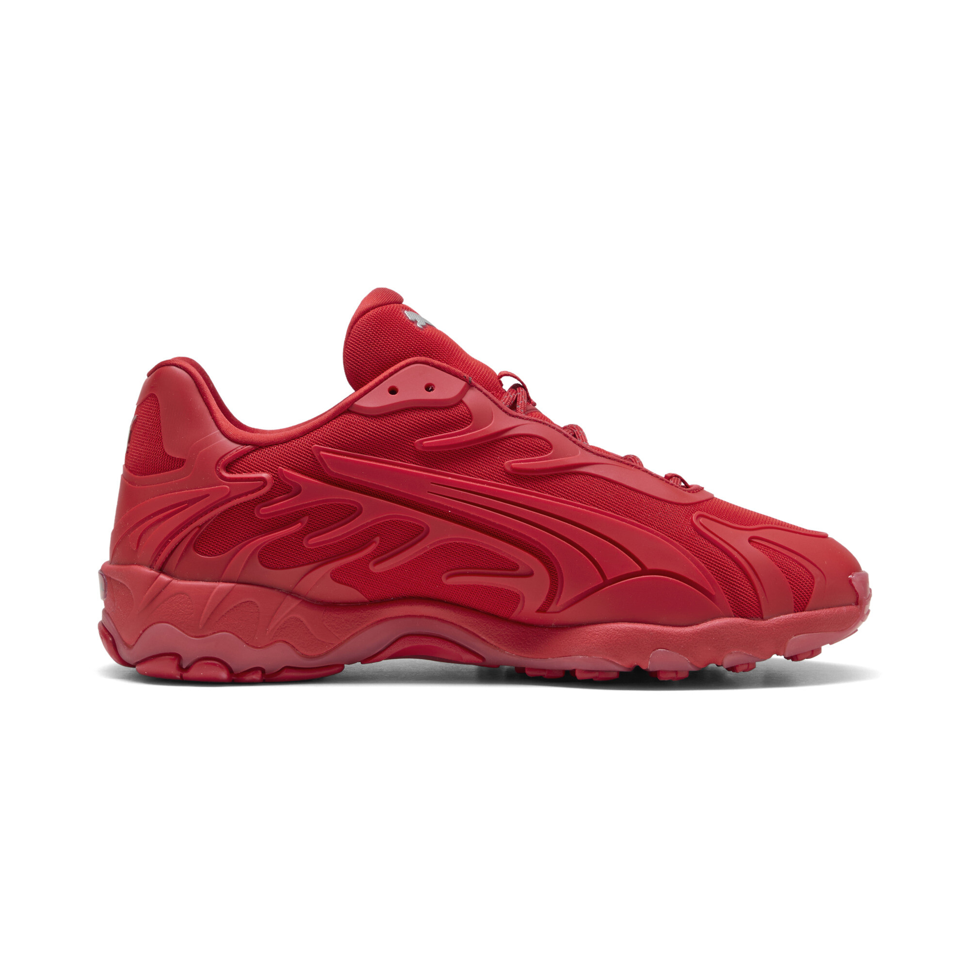 PUMA Inhale Tech Street X uniseks sneakers, Rood/Zilver, Maat 42 thumbnail 3