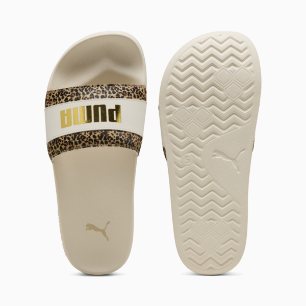 Sandalias Leadcat 2.0 Animal Flair para mujer, Alpine Snow-PUMA Gold, large-MEX