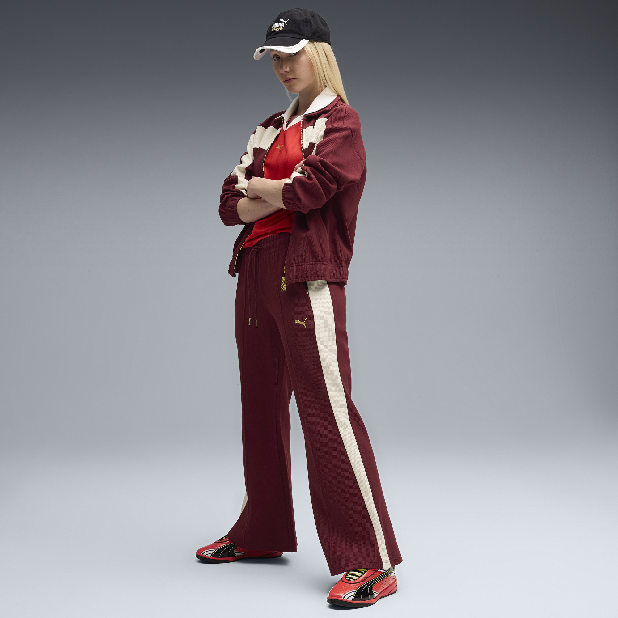 PUMA V-S2 Endgame sneakers, Zwart/Rood, Maat 39 thumbnail 8