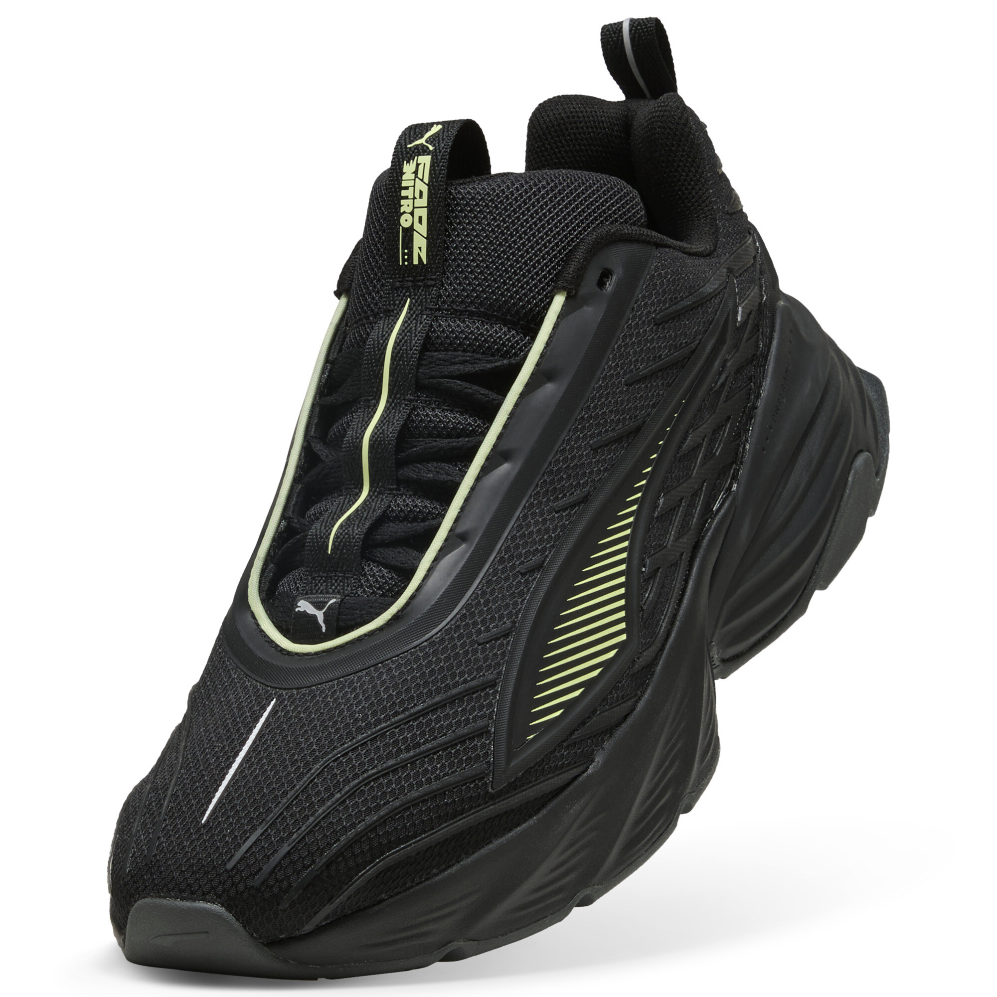 PUMA Fade uniseks sneakers, Zwart, Maat 40,5 thumbnail 2