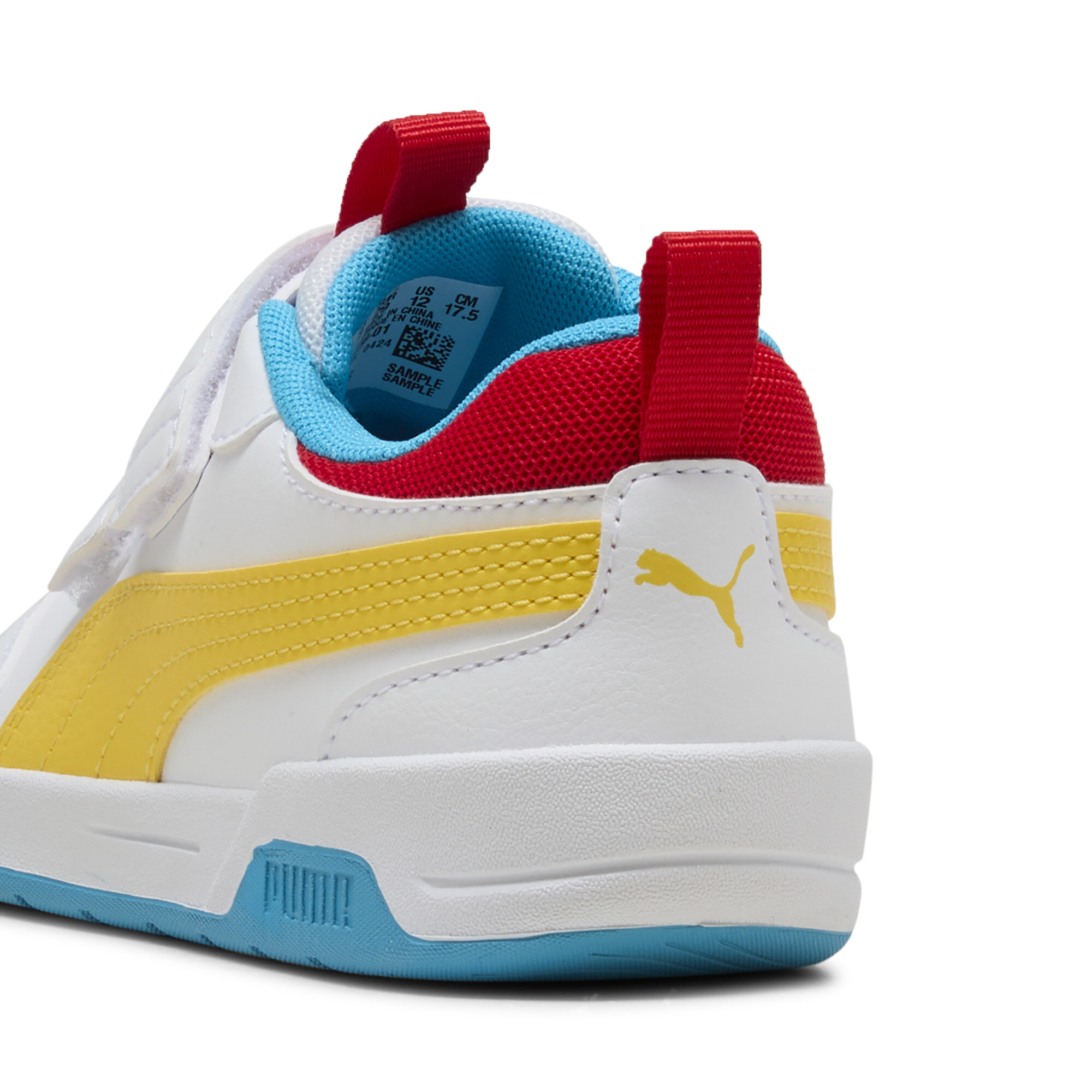 PUMA Multiflex 2 Colour sneakers, Geel/Wit, Maat 34,5 thumbnail 5