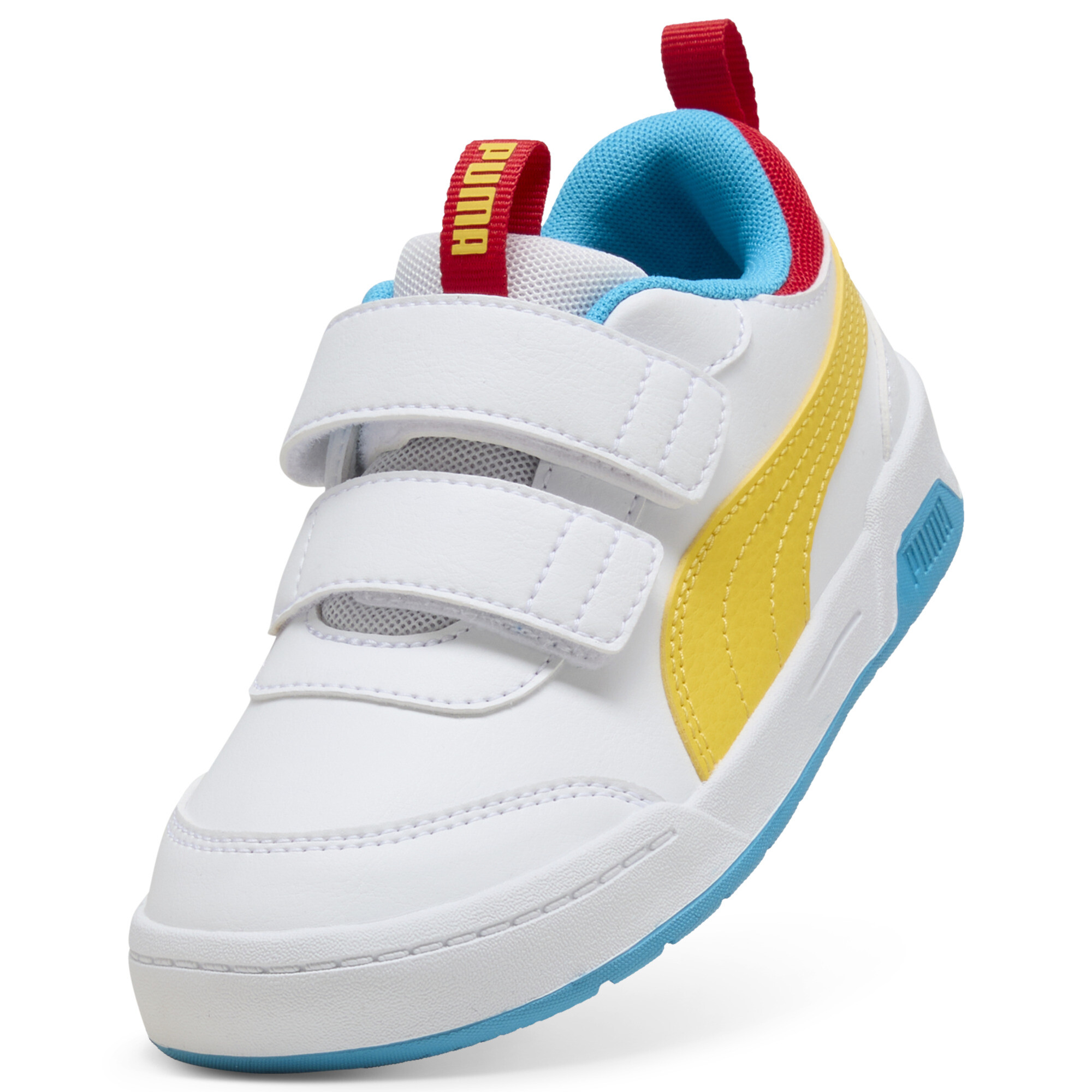 PUMA Multiflex 2 Colour sneakers, Geel/Wit, Maat 34,5 thumbnail 2