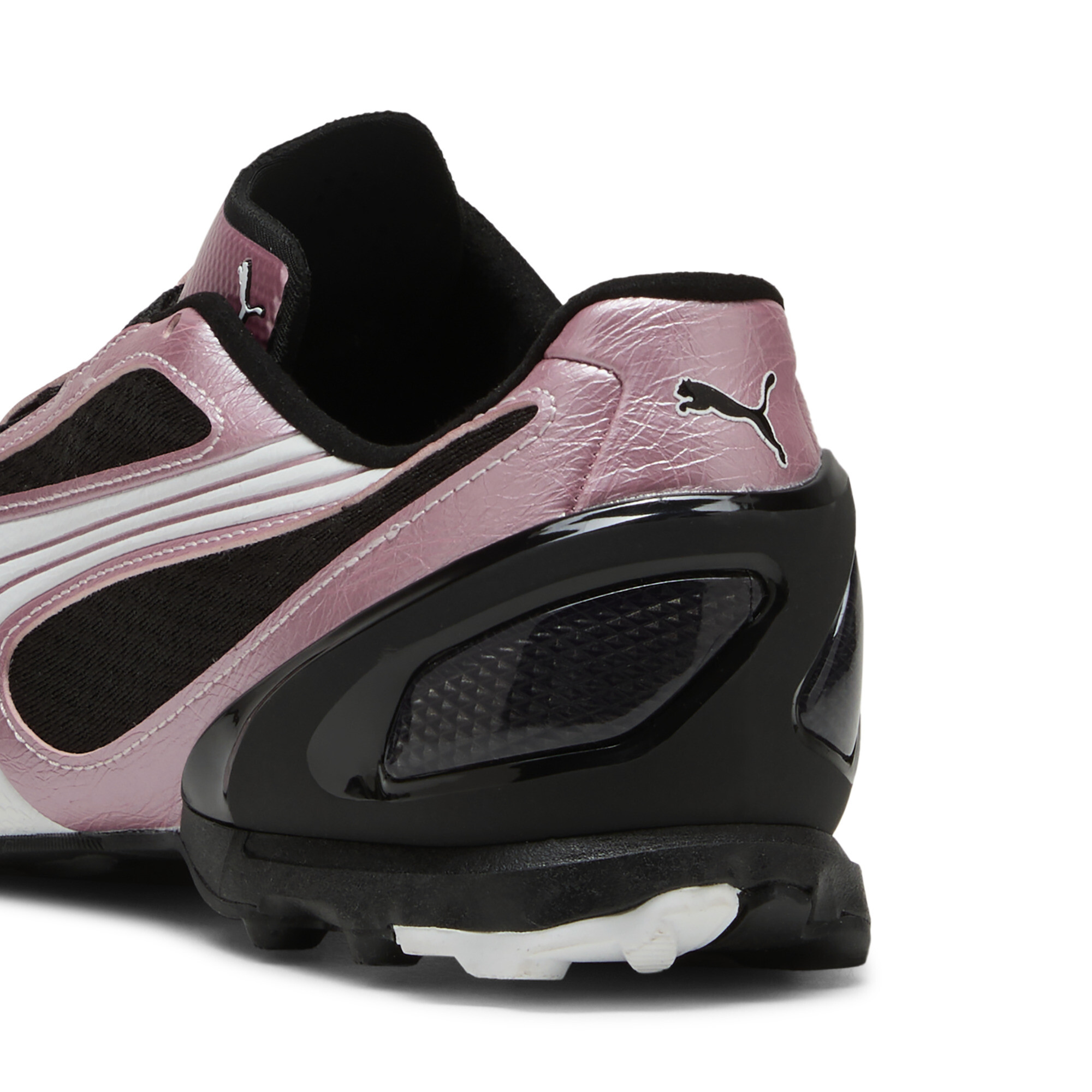 PUMA V-S1 Metallic uniseks sneakers, Roze/Zwart, Maat 48 thumbnail 5