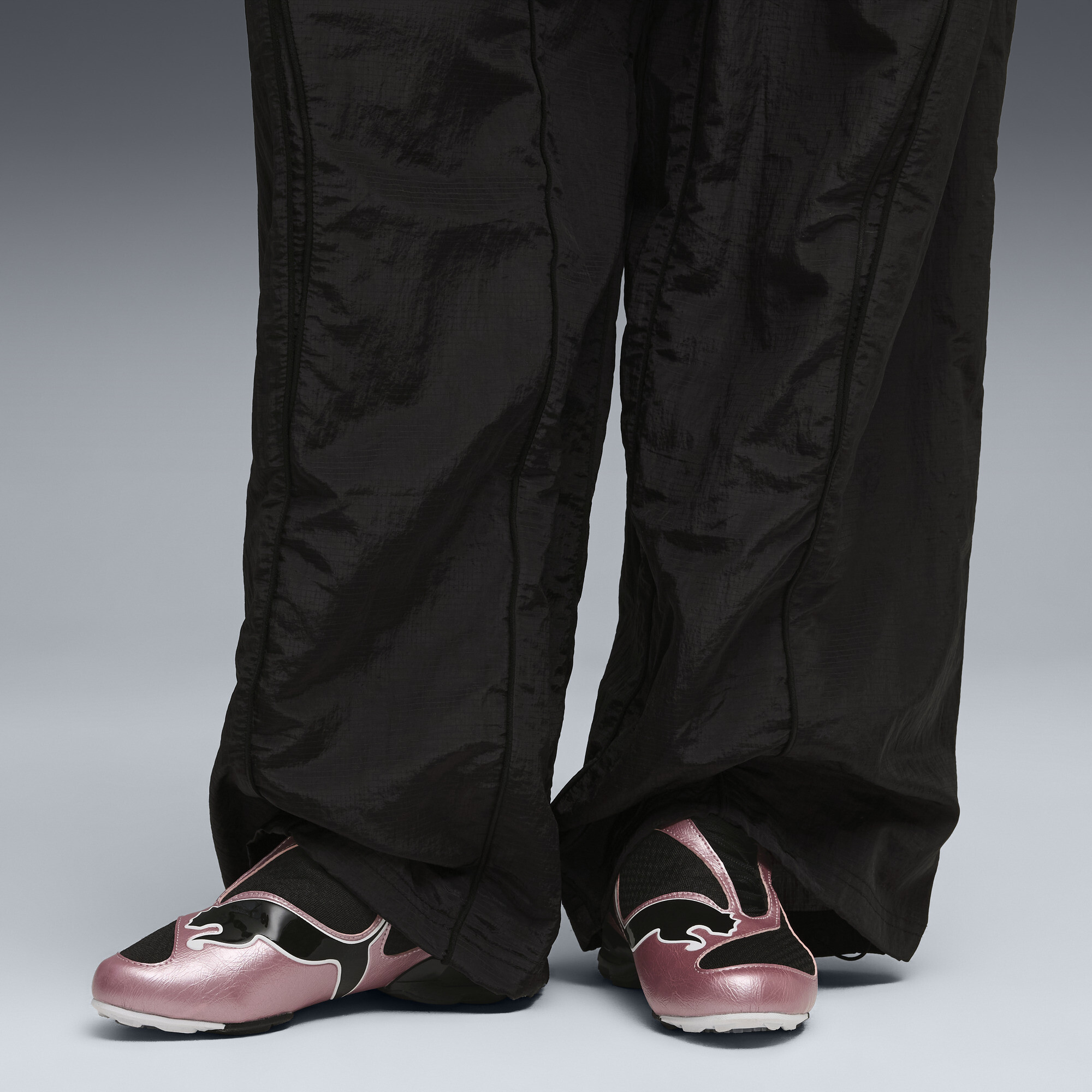 PUMA V-S1 Metallic uniseks sneakers, Roze/Zwart, Maat 48 thumbnail 8