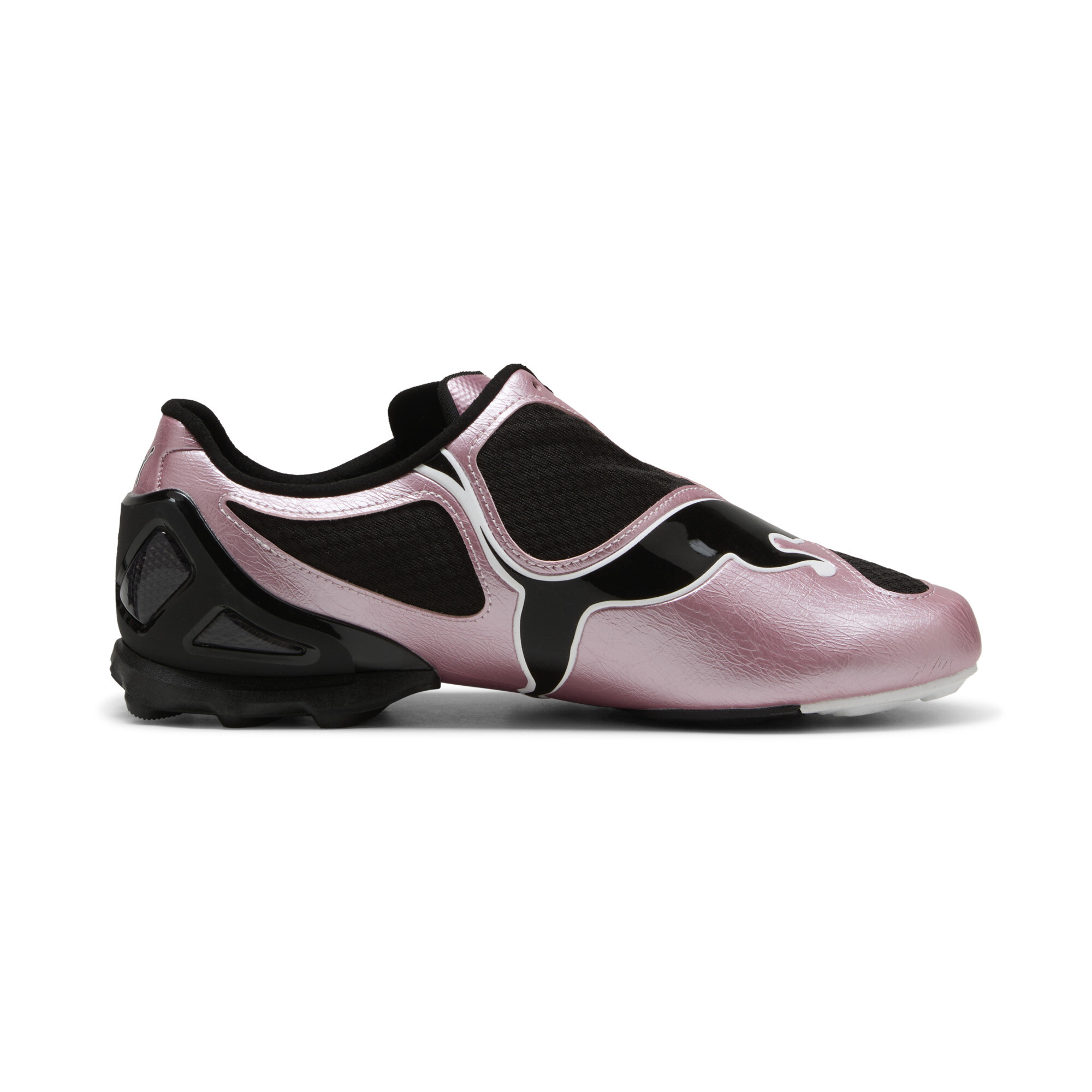 PUMA V-S1 Metallic uniseks sneakers, Roze/Zwart, Maat 48 thumbnail 3