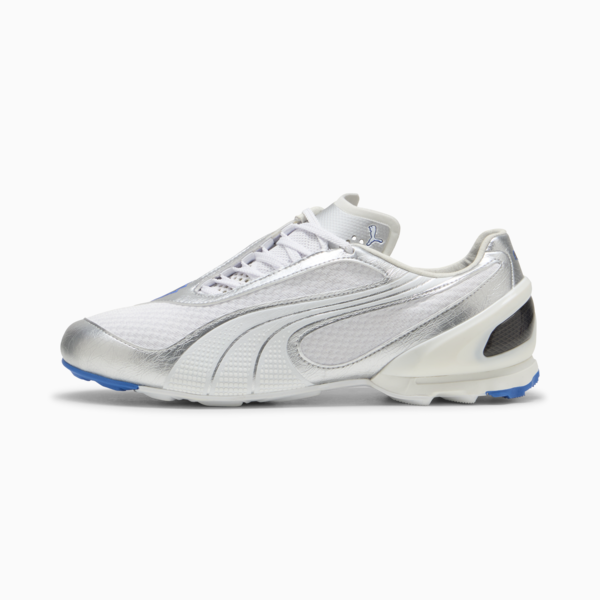V-S1 Metallic Sneakers Unisex, PUMA White-PUMA Silver, large-ZAF