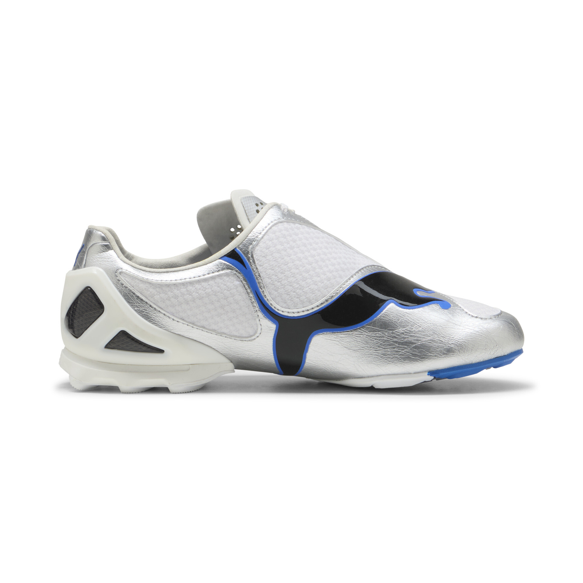 PUMA V-S1 Metallic uniseks sneakers, Wit/Zilver, Maat 36 thumbnail 3